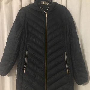 Black Michael Kors parka!!!!